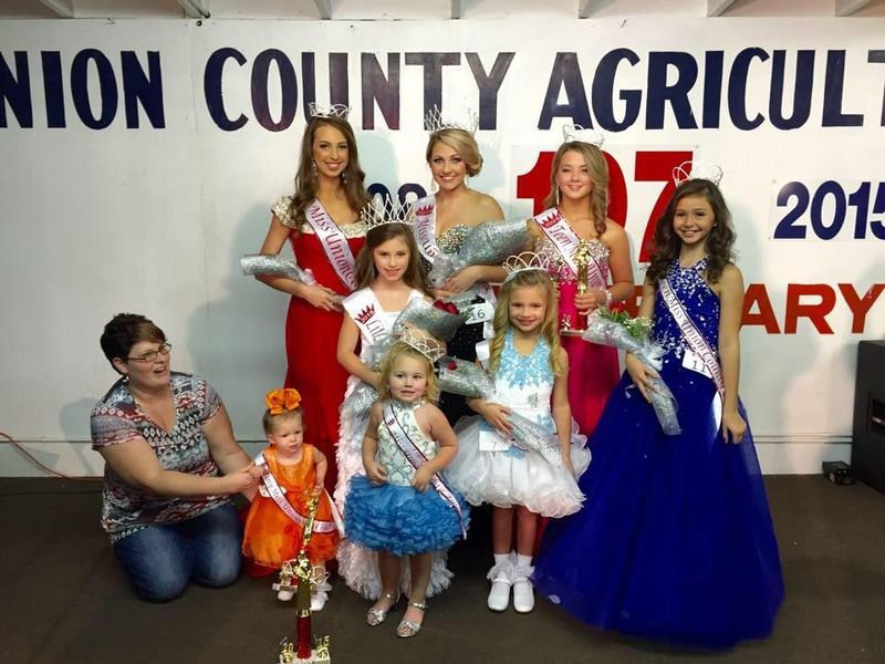 The 2015 Miss Union County Fair royalty.