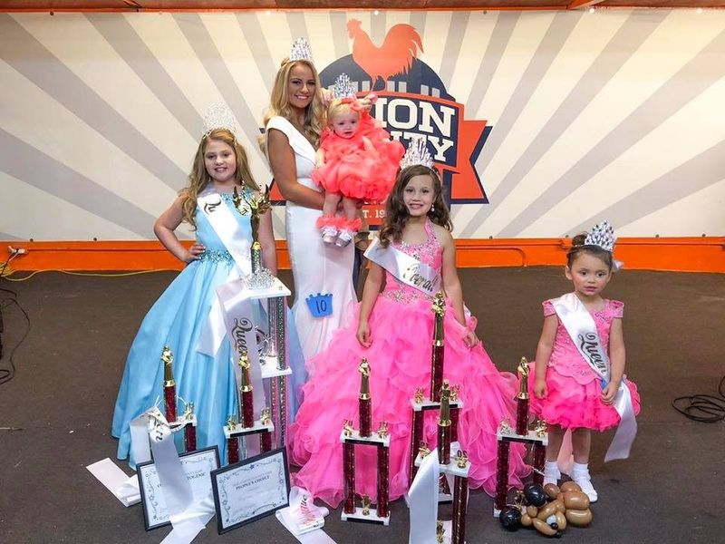 The 2019 Miss Union County Fair royalty.